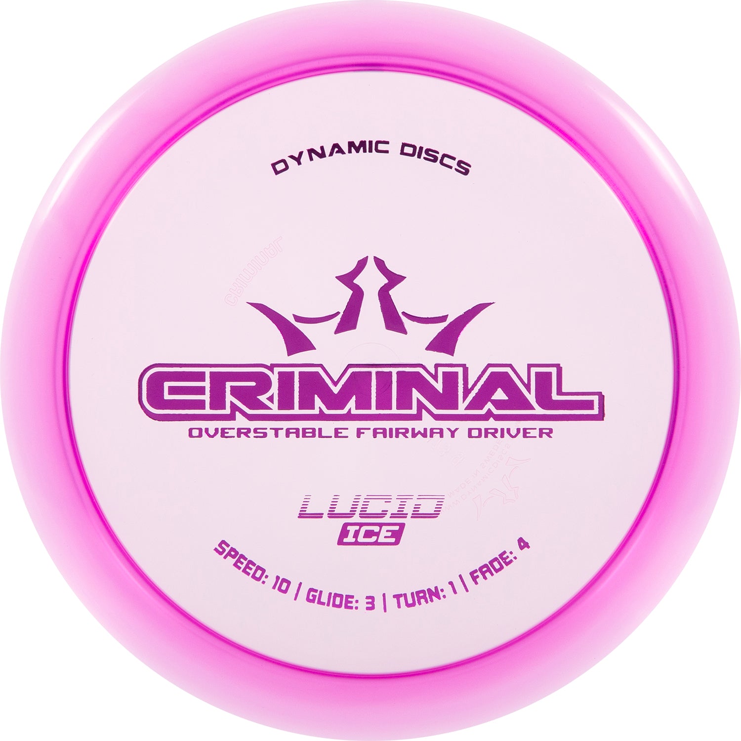 Disc Golf Dynamic Discs Lucid Ice Glimmer Bounty - AbuMaizar Dental Roots  Clinic