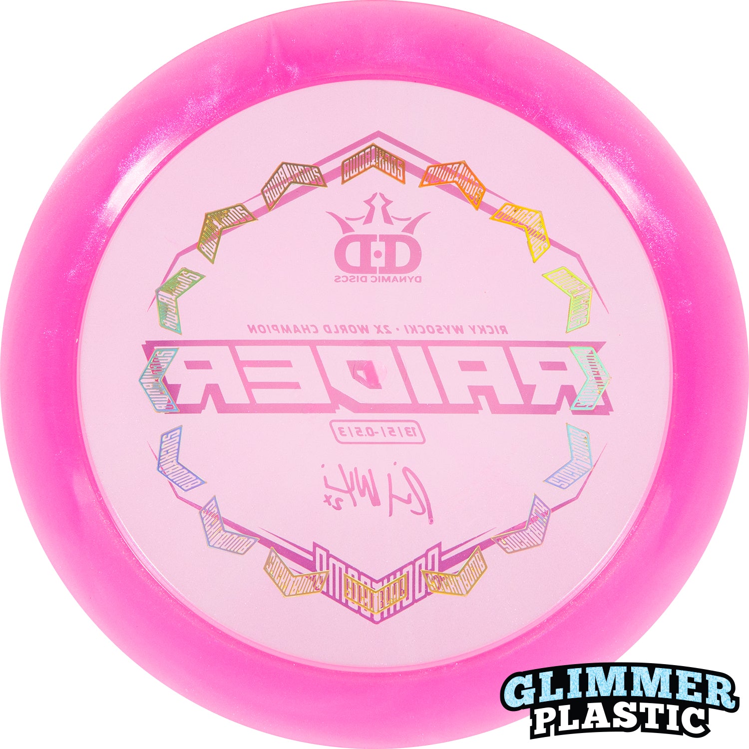 Dynamic Discs Limited Edition Ricky Wysocki Sockibomb Lucid Evader